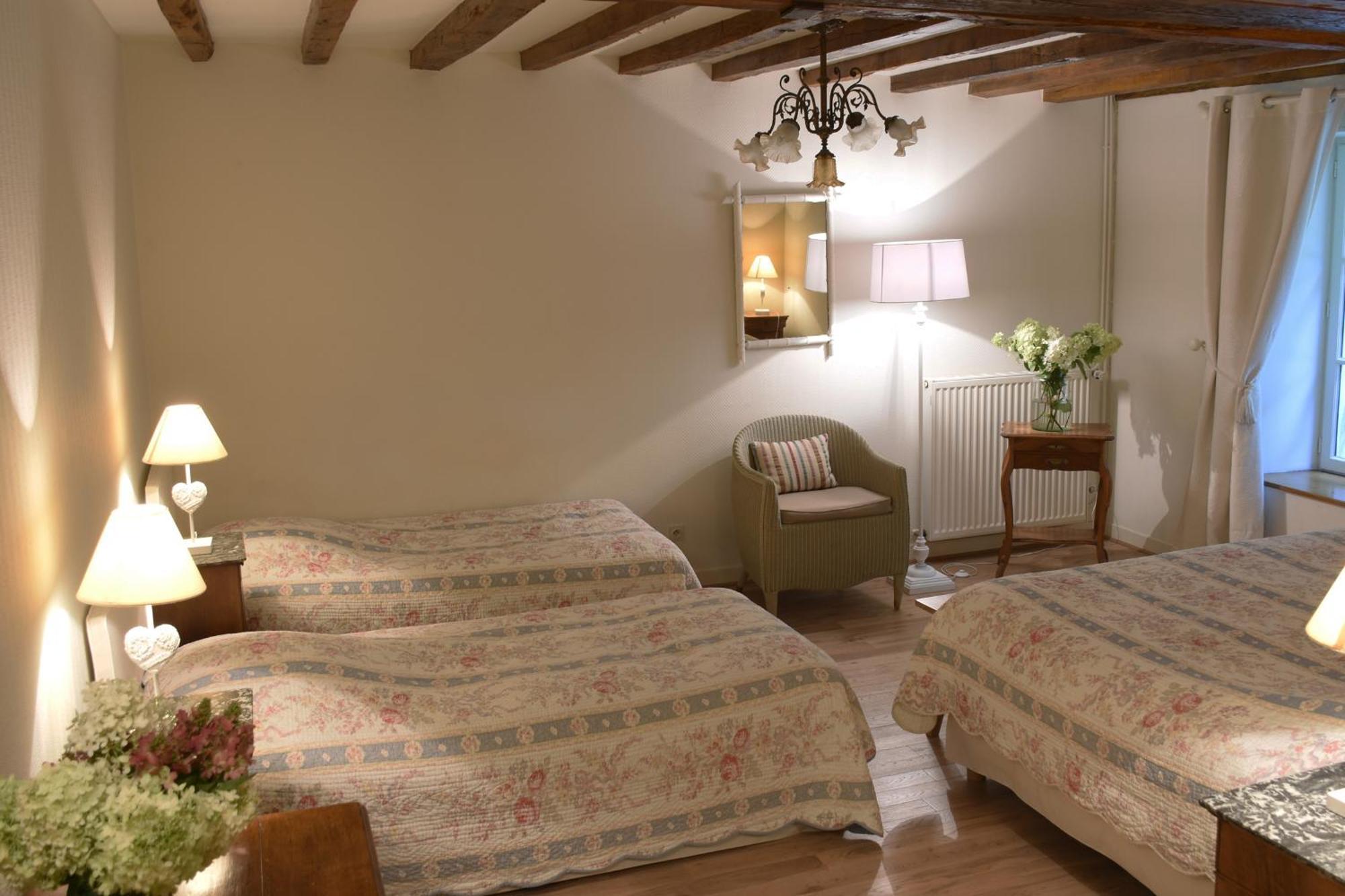 Bed and Breakfast Domaine De L'Ermitage Berry-Bouy Exterior foto